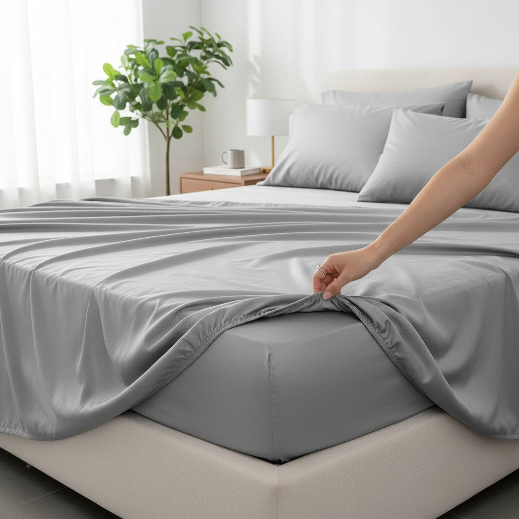 Deluxe Sheet Set – Dove Grey