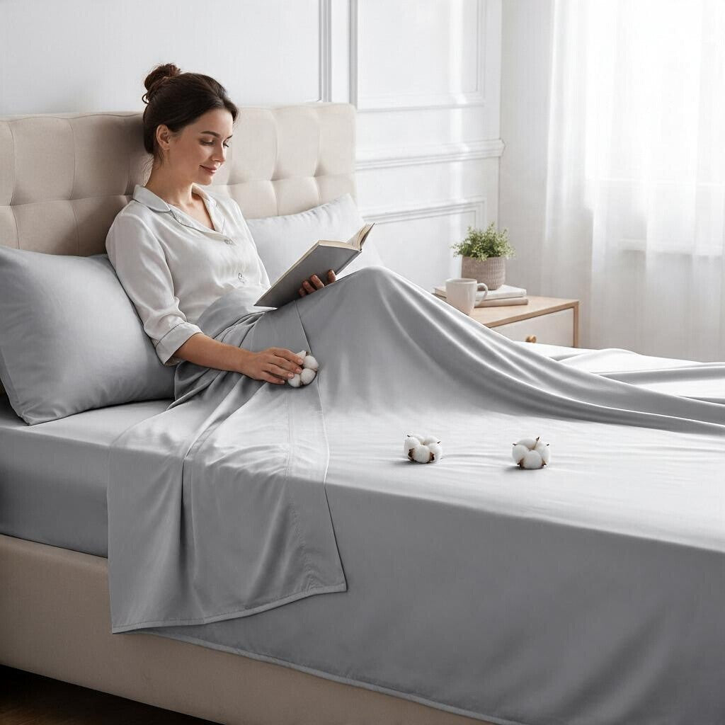 Deluxe Sheet Set – Dove Grey