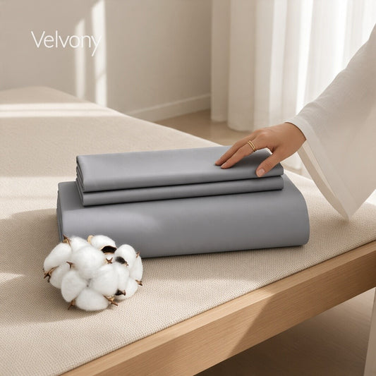 Deluxe Duvet Cover Set – Dove Grey